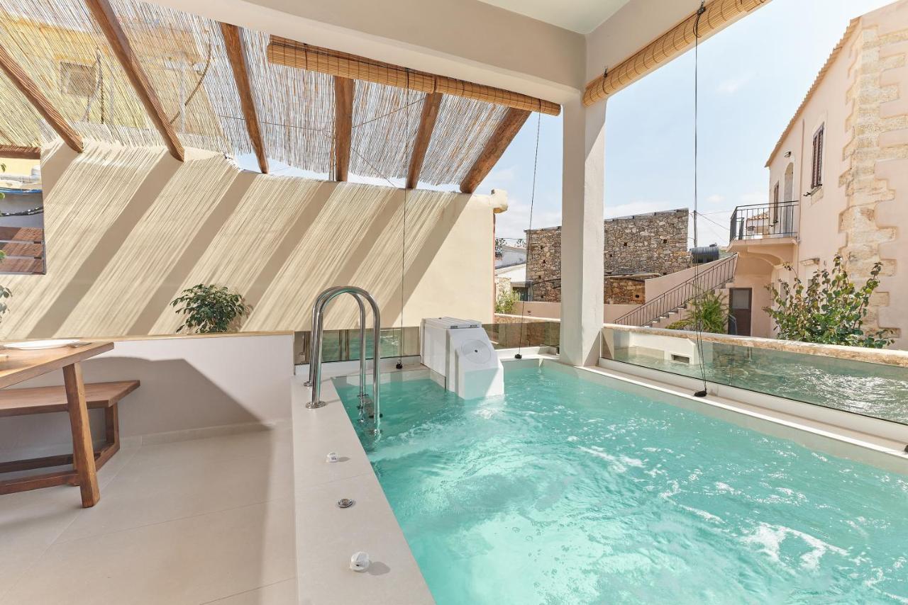 2 Bedroom Villa With Heated Swimming Pool-Spa Whirlpool-Bbq! Melidhónion Buitenkant foto